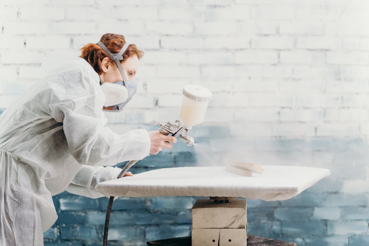 De impact van spuitwerk op de esthetiek van werkruimtes